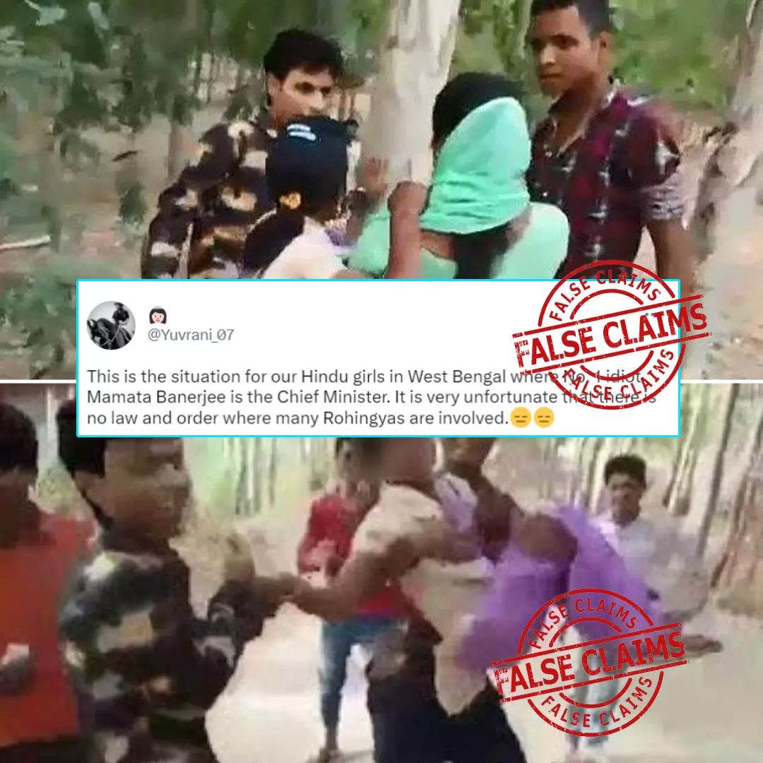 No, This Viral Video Isnt Of Rohingya Muslims Molesting Hindu Girl In West Bengal photo