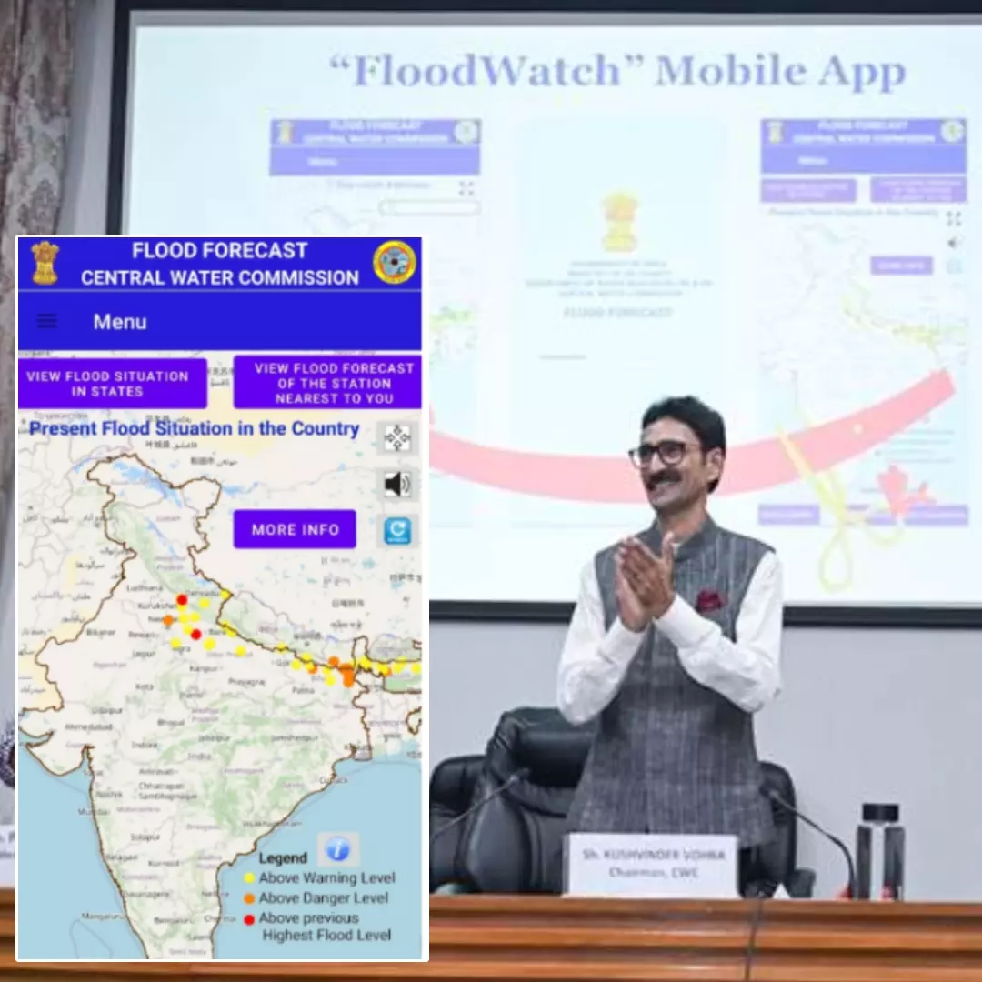 CWC Launches Floodwatch Mobile App To Provide Flood Forecasts