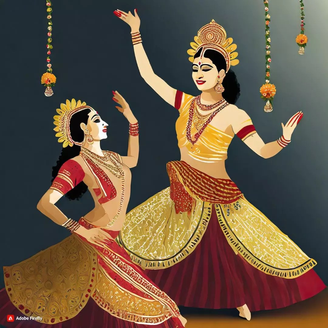 Bharatanatyam dance