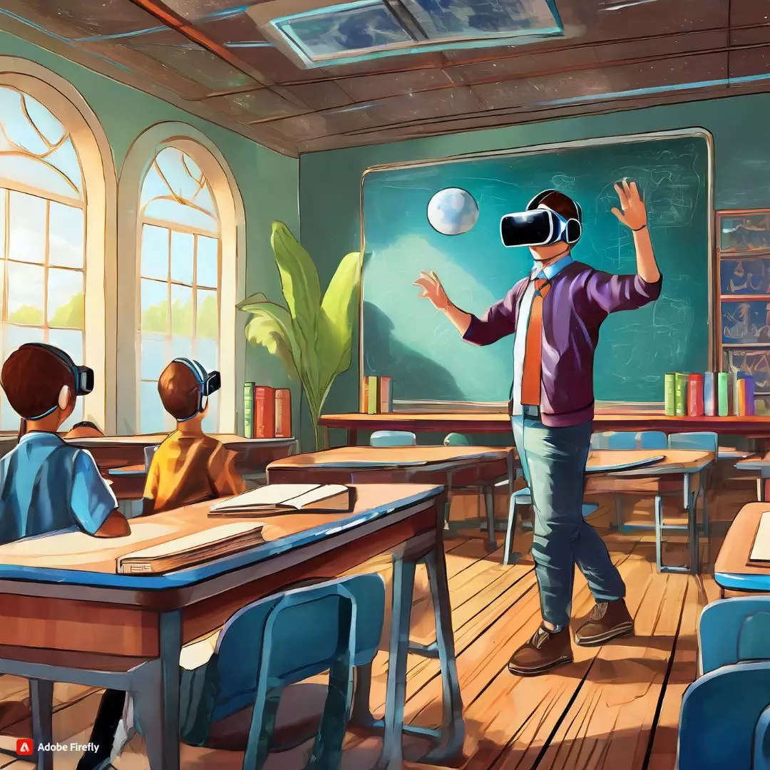 Immersive Horizons: Virtual Reality Redefine Classroom Experience