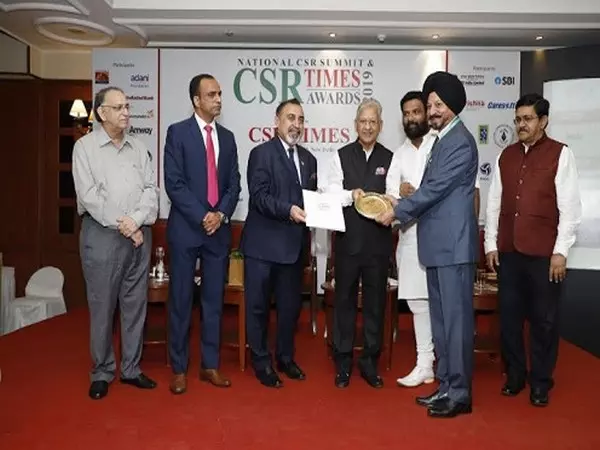 Srinivasan Services Trust is being honored with the prestigious CSR award in 2019- Image by Indian Business Review