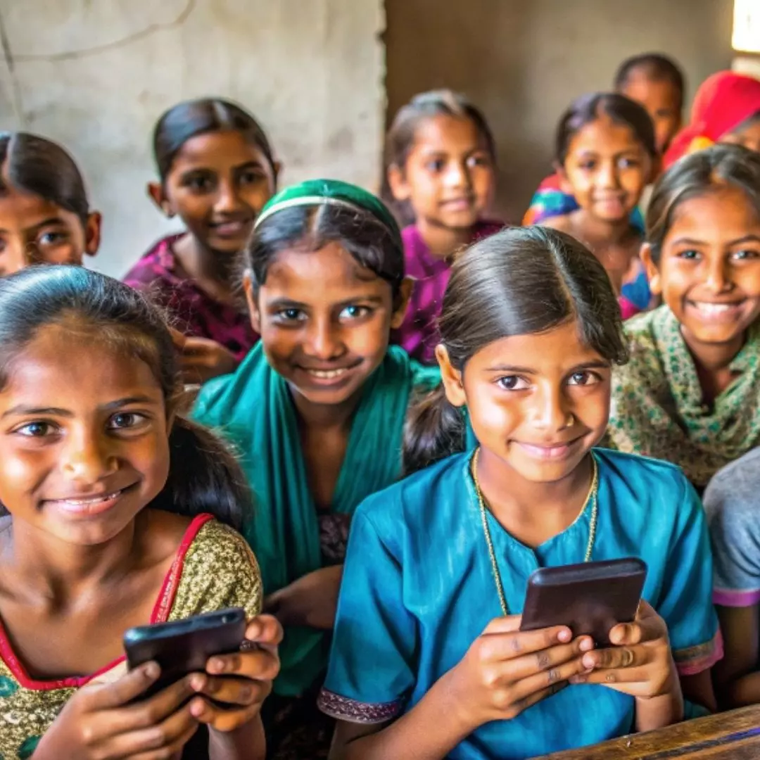 Empowering Rural Girls: Bridging The Digital Divide On International Girl Child Day