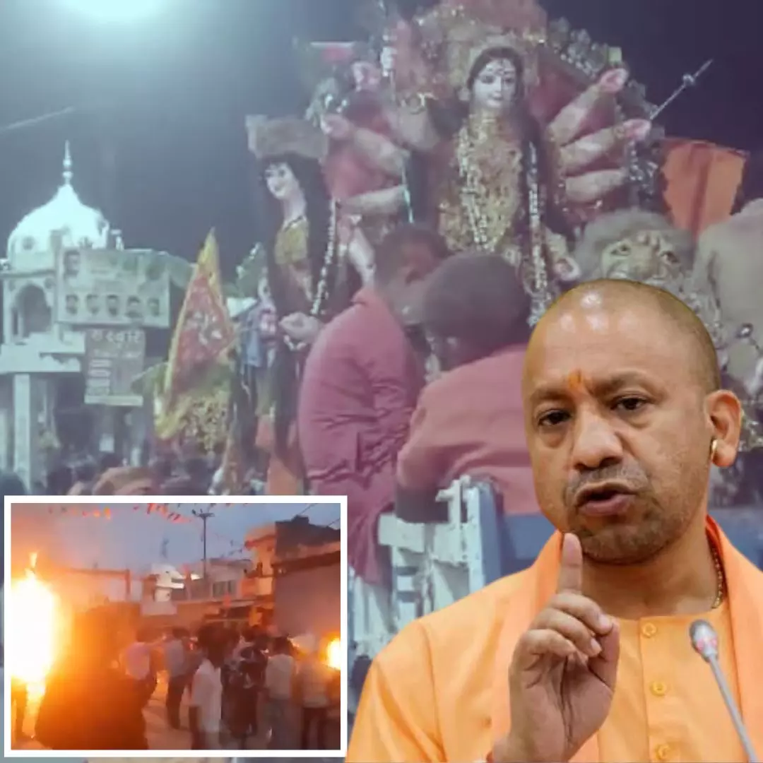 CM Yogi Adityanath Condemns Violence As 22-Year-Old Shot Dead During Durga Idol Immersion In Bahraich