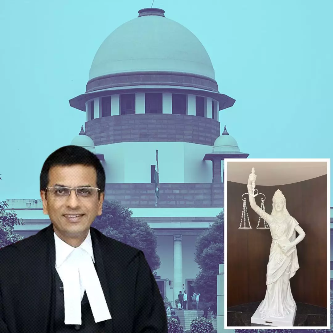 Supreme Court Introduces New Lady Justice Statue: A Symbol of Equality And Constitutional Values In Modern India