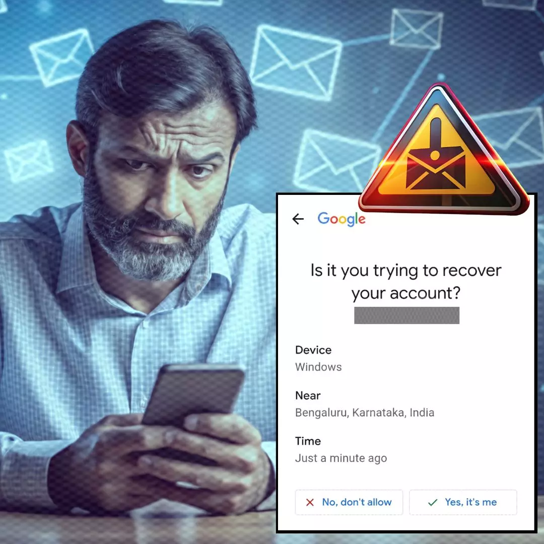 Beware: AI Scammers Target Gmail Users With Fake Recovery Requests