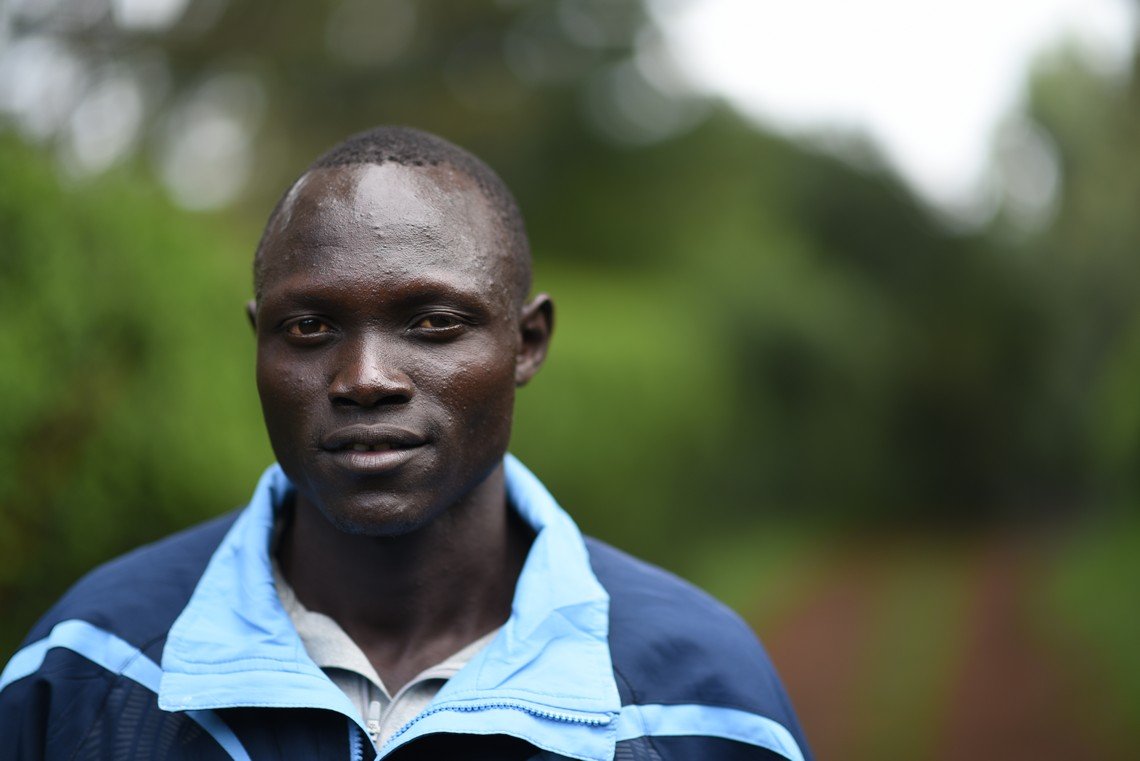 Paulo Amotun Lokoro, 24, a refugee from South Sudan, will compete in Rio at the Olympic games. ; Just a few short years ago, Paulo Amotun Lokoro was a young herder guarding his familys few cattle on the plains of what is now South Sudan. He says he knew nothing of the world except his own homeland, which had been at war for almost all his life. The effects of that conflict pushed him to flee to neighbouring Kenya, where he has developed new, grand ambitions: I want to be world champion, he says. Living in a refugee camp, Paulo excelled in school sports, ultimately gaining a spot on the refugee squad now training near Nairobi under the guidance of Tegla Loroupe, the renowned Kenyan runner who holds several world records. Before I came here I did not even have training shoes, he says. Now we have trained and trained, until we see ourselves at a good level, and now we know fully how to be athletes. Before I came here, I did not even have training shoes. The effort paid off: Paulo is going to Rio. I am so happy, he says. I know I am racing on behalf of refugees. I was one of those refugees there in the camp, and now I have reached somewhere special. I will meet so many people. My people will see me on the television, on Facebook. Still, his aim is simple: If I perform well, I will use that to help support my family, and my people.
