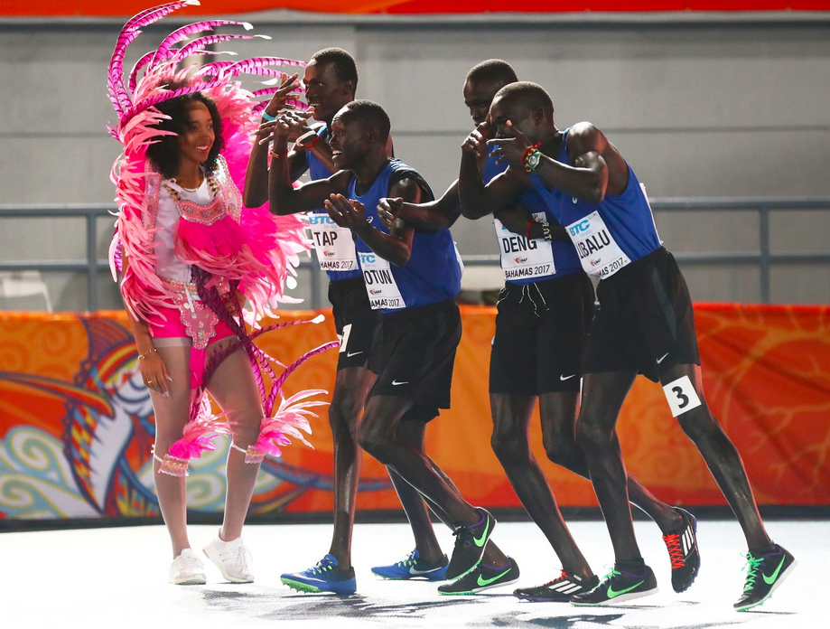 After Olympics The Athletes Refugee Team Takes To The World Relays