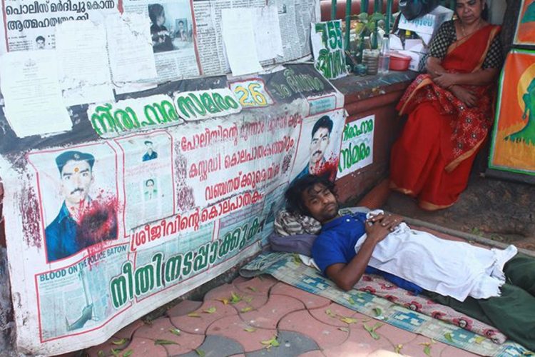Kerala Man's Protest