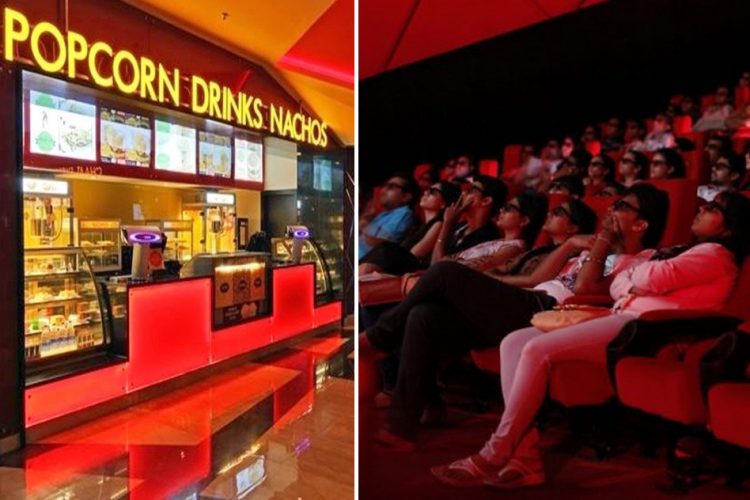 Image result for multiplex theater food