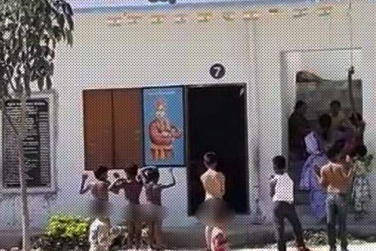 Students Forced to Stand Naked for Being Late to Andhra School