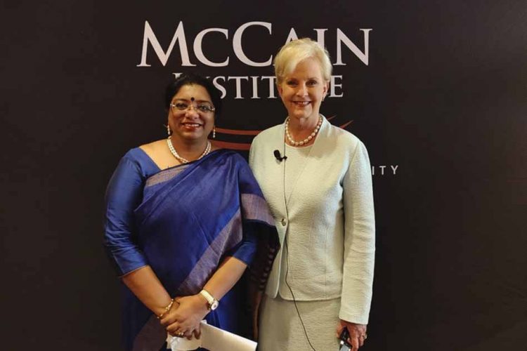 Chhaya Sharma, who oversaw Nirbhaya rape case receives McCain Institute Award 2019