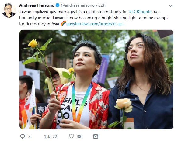 Taiwan Same-Sex Marriage Legislation