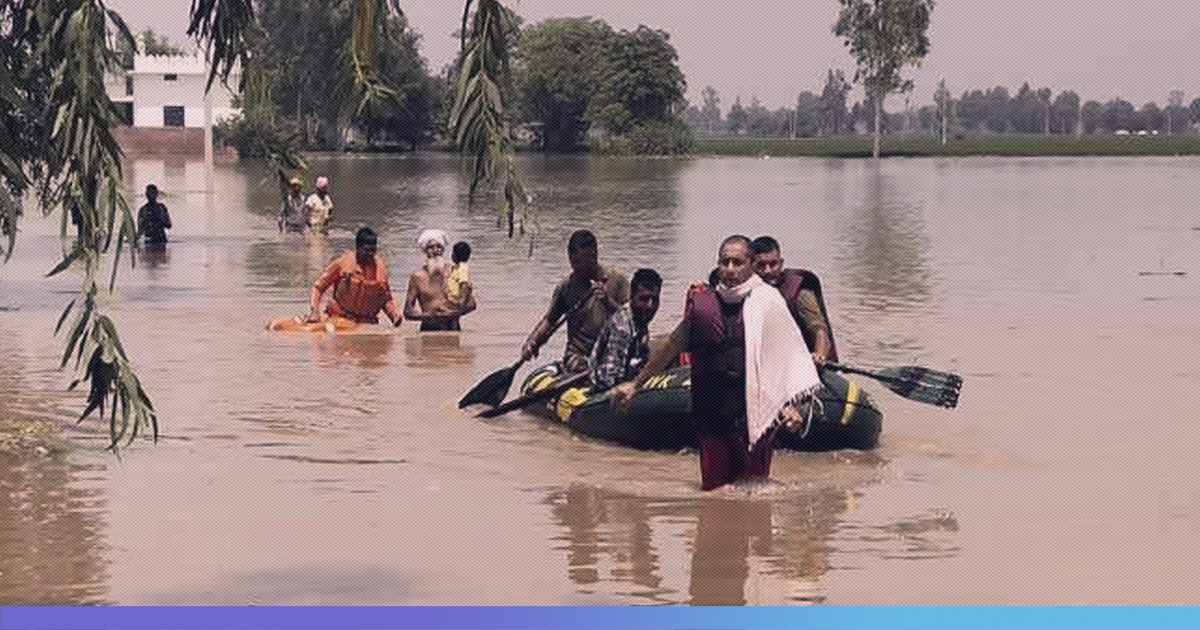 Flood Fury In Punjab State Continues To Grapple With Incessant Rains