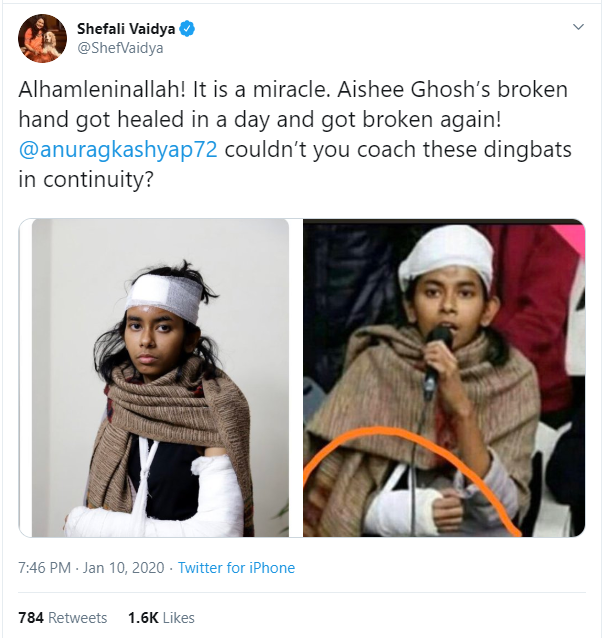 Aishe Ghosh Injury Fact Check