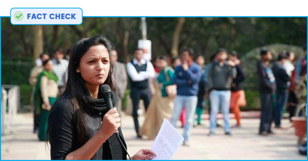 Shehla Riaz Shehla Rashid Didn't Pocket Money Raised For Kathua & Unnao Victims ...