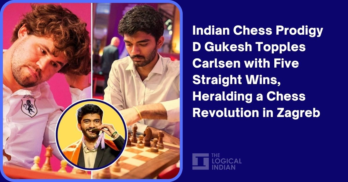Indian Chess Prodigy D Gukesh Topples Carlsen with Five Straight Wins, Heralding a Chess Revolution in Zagreb