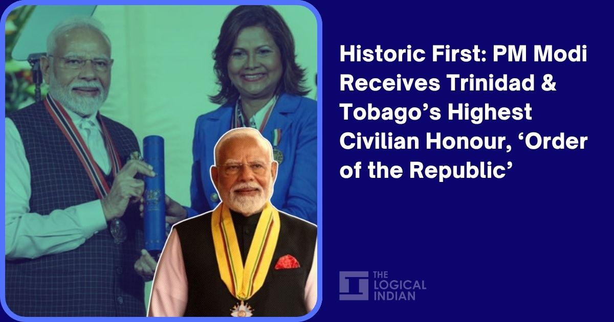Historic First: PM Modi Receives Trinidad & Tobago’s Highest Civilian Honour, ‘Order of the Republic’