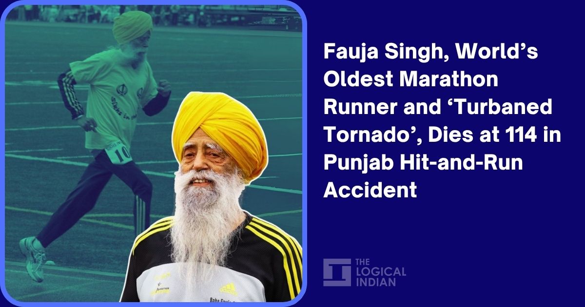 Fauja Singh, World’s Oldest Marathon Runner and ‘Turbaned Tornado’, Dies at 114 in Punjab Hit-and-Run Accident