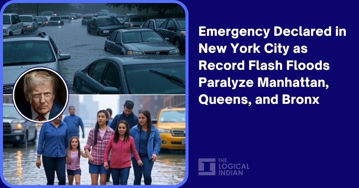 Emergency Declared in New York City as Record Flash Floods Paralyze Manhattan, Queens, and Bronx