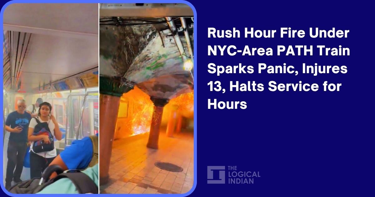 Rush Hour Fire Under NYC-Area PATH Train Sparks Panic, Injures 13 ...