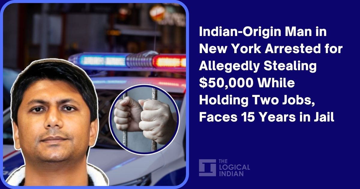 Indian-Origin Man in New York Arrested for Allegedly Stealing $50,000 ...