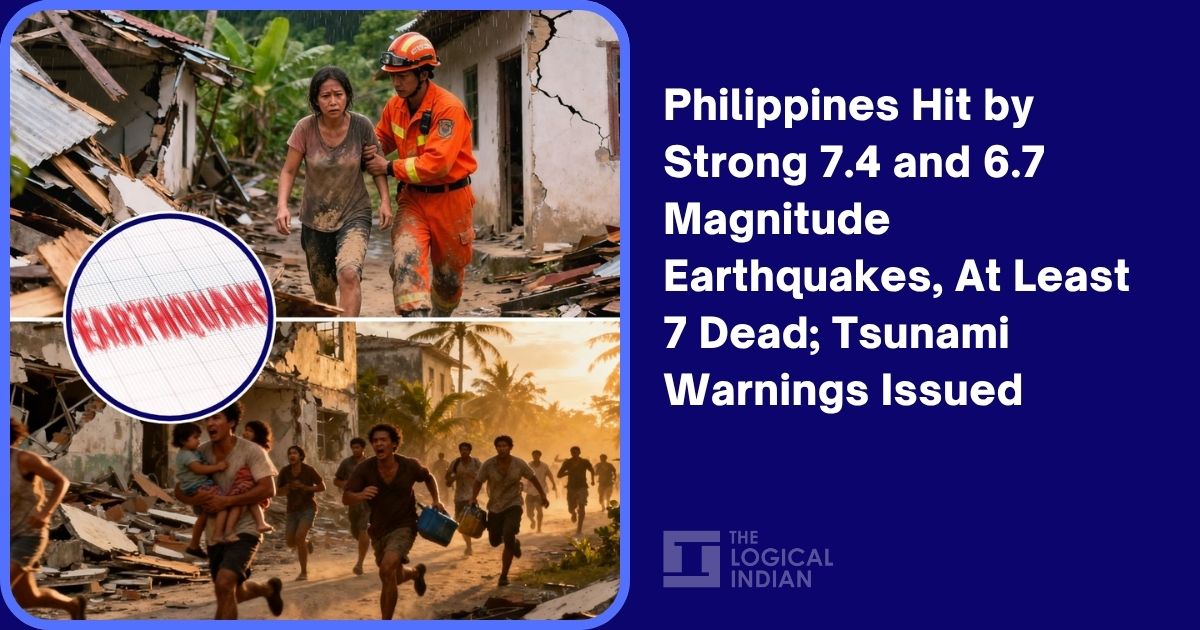 Philippines Hit by Strong 7.4 and 6.7 Magnitude Earthquakes, At Least 7(02)