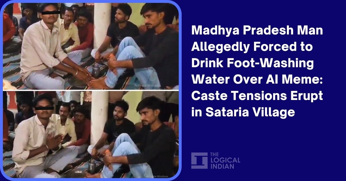 Madhya Pradesh Man Allegedly Forced to Drink Foot-Washing Water Over AI Meme: Caste Tensions Erupt in Sataria Village