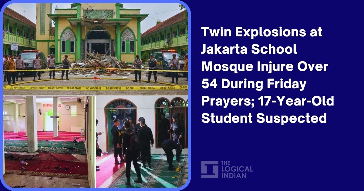 Twin Explosions at Jakarta School Mosque Injure 54 During Friday Prayers; 17-Year-Old Student Suspected