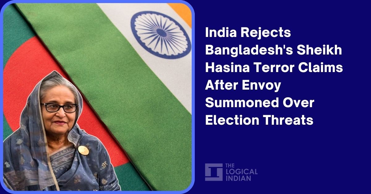 India Rejects Bangladesh’s Sheikh Hasina Terror Claims After Envoy Summoned Over Election Threats 