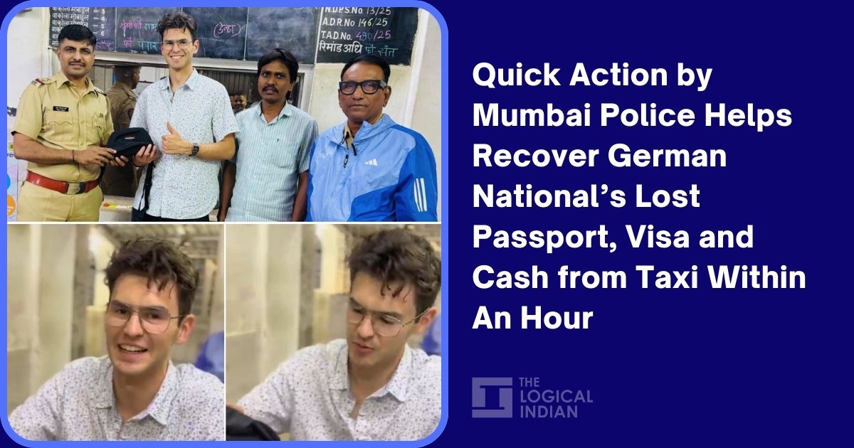 Quick Action by Mumbai Police Helps Recover German National’s Lost Passport, Visa and Cash from Taxi Within An Hour