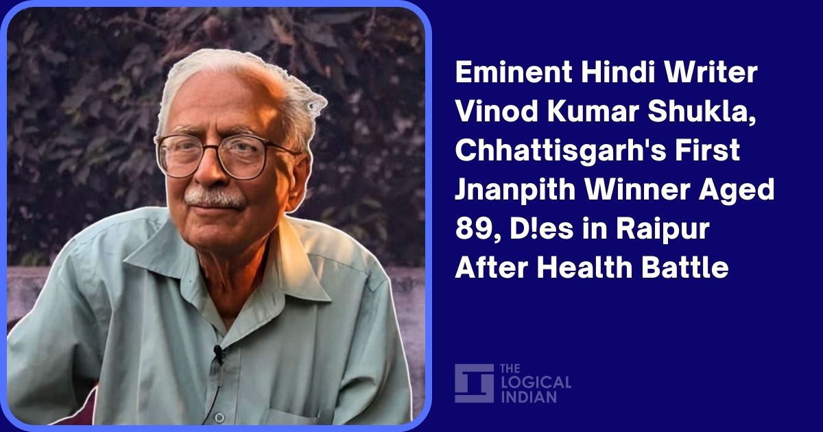 Eminent Hindi Writer Vinod Kumar Shukla, Chhattisgarh's First Jnanpith ...
