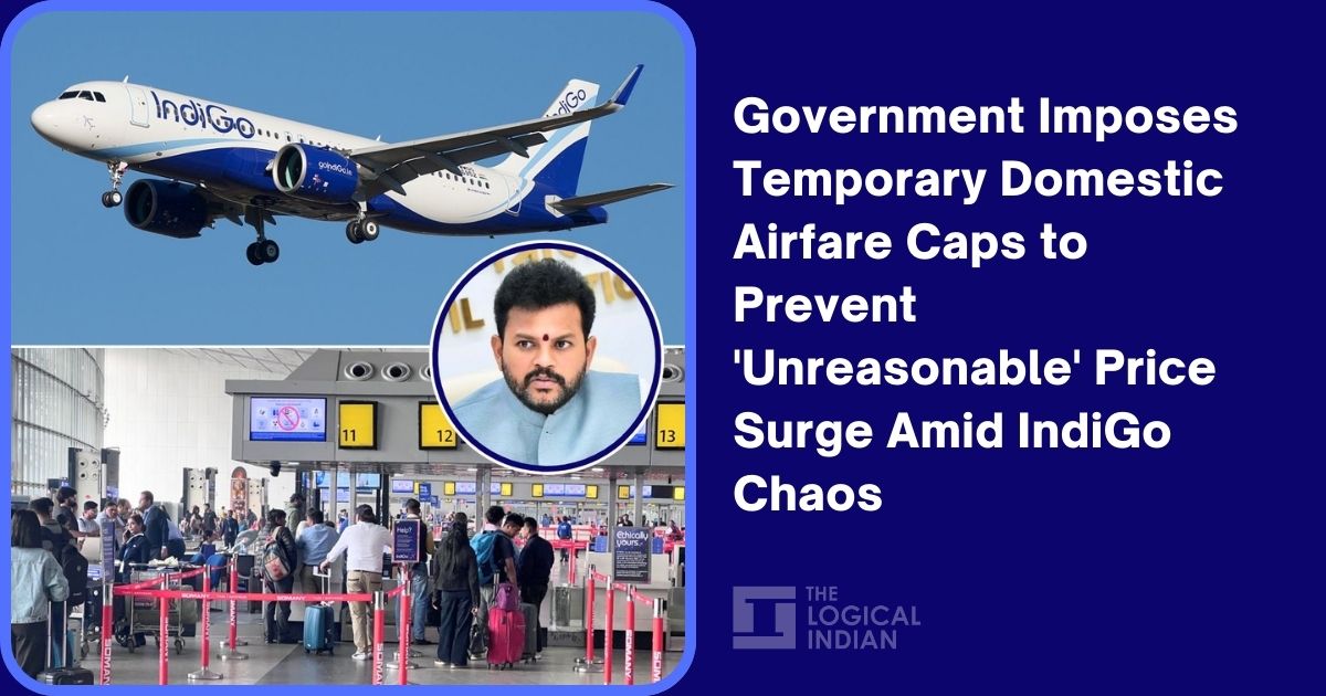 Government Imposes Temporary Domestic Airfare Caps to Prevent ‘Unreasonable’ Price Surge Amid IndiGo Chaos