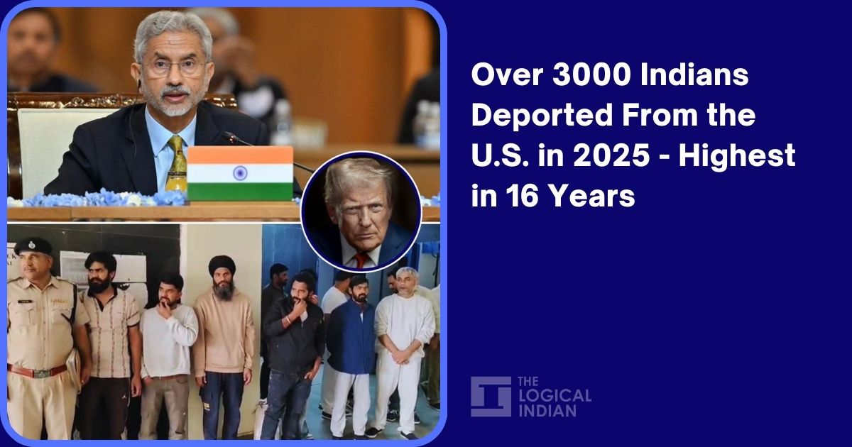 Over 3000 Indians Deported From the U.S. in 2025 – Highest in 16 Years