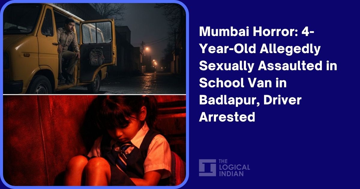 Mumbai Horror: 4-Year-Old Allegedly Sexually Assaulted in School Van in Badlapur, Driver Arrested
