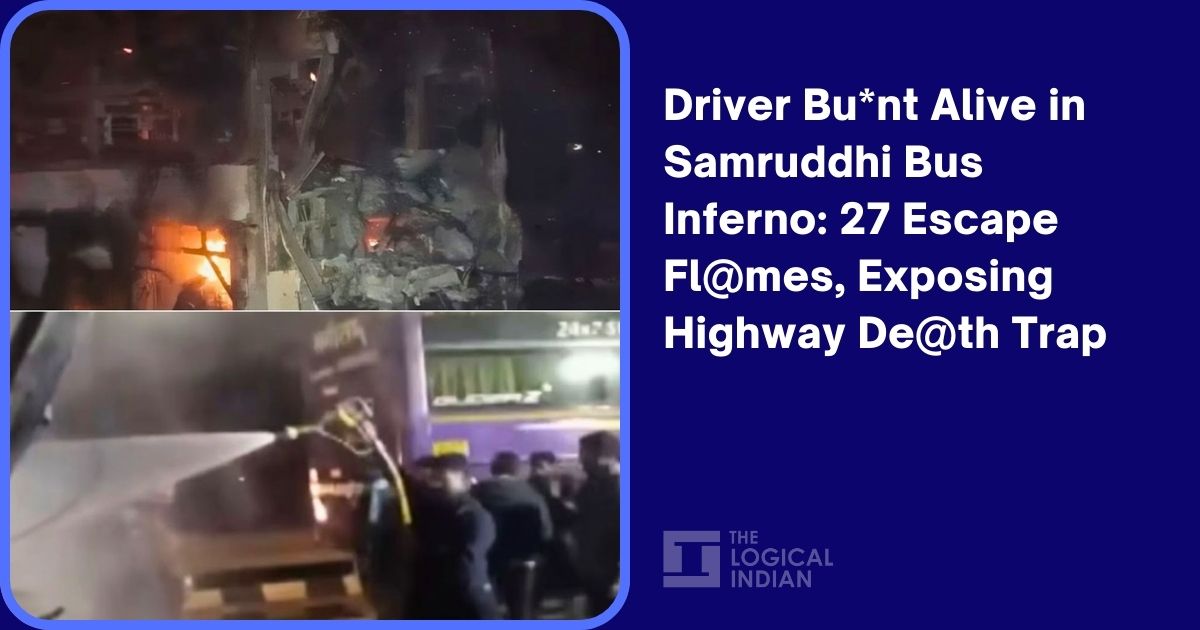 Driver Burnt Alive in Samruddhi Bus Inferno: 27 Escape Flames, Exposing Highway Death Trap
