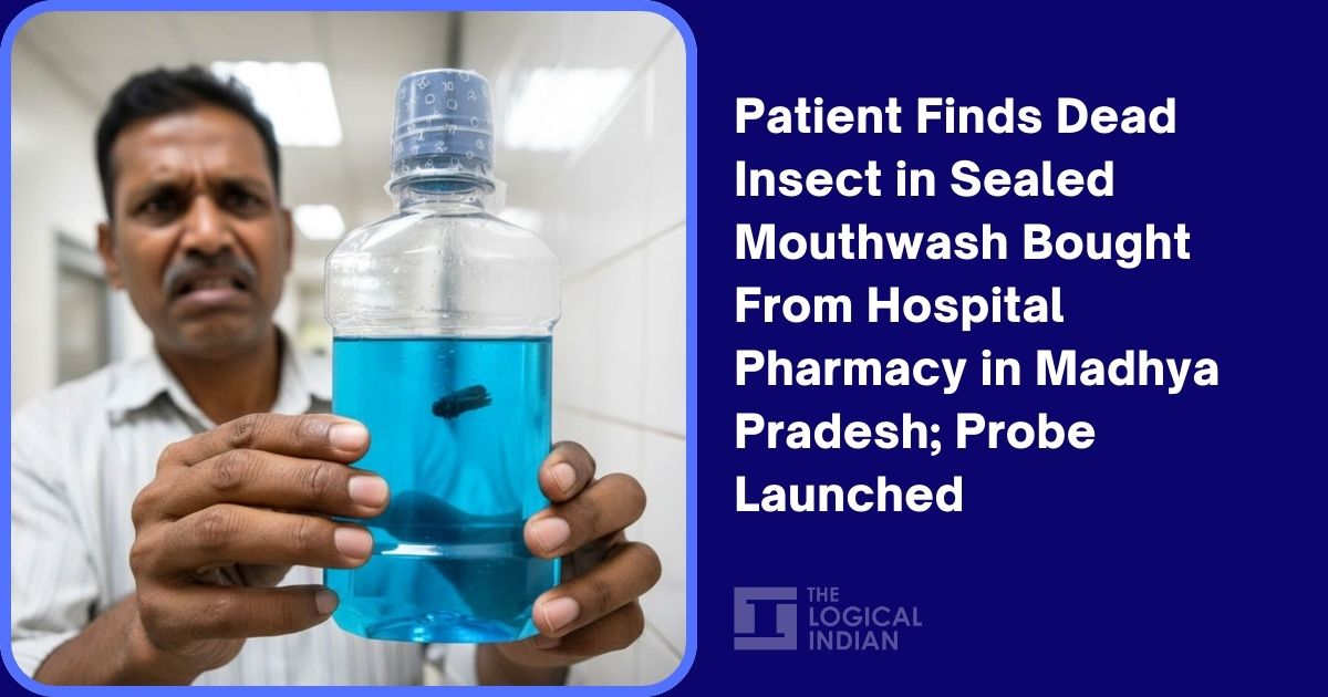 Patient Finds Dead Insect in Sealed Mouthwash Bought From Hospital Pharmacy in Madhya Pradesh; Probe Launched
