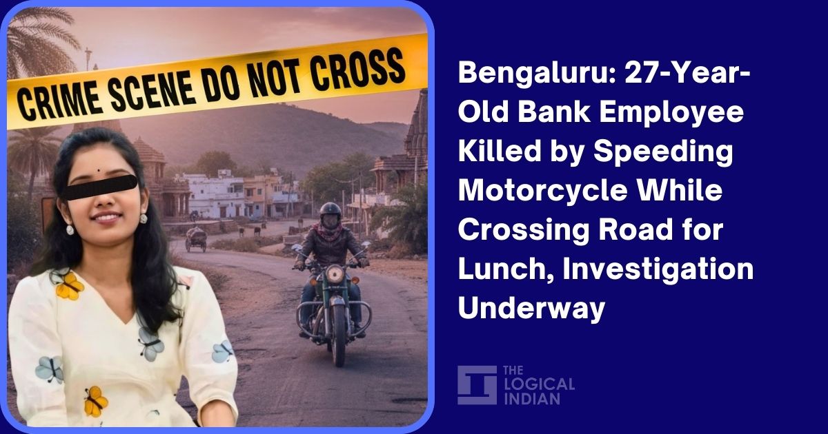 Bengaluru: 27-Year-Old Bank Employee Killed by Speeding Motorcycle While Crossing Road for Lunch, Investigation Underway