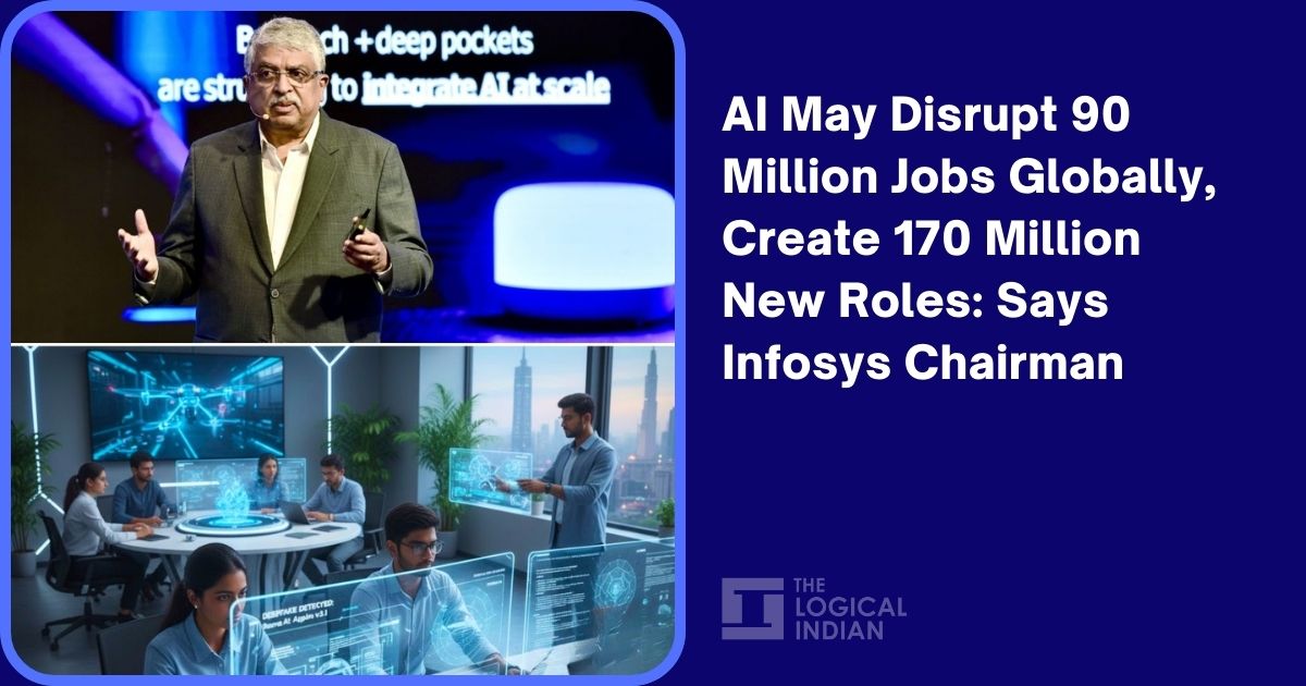 AI May Disrupt 90 Million Jobs Globally, Create 170 Million New Roles: Says Infosys Chairman