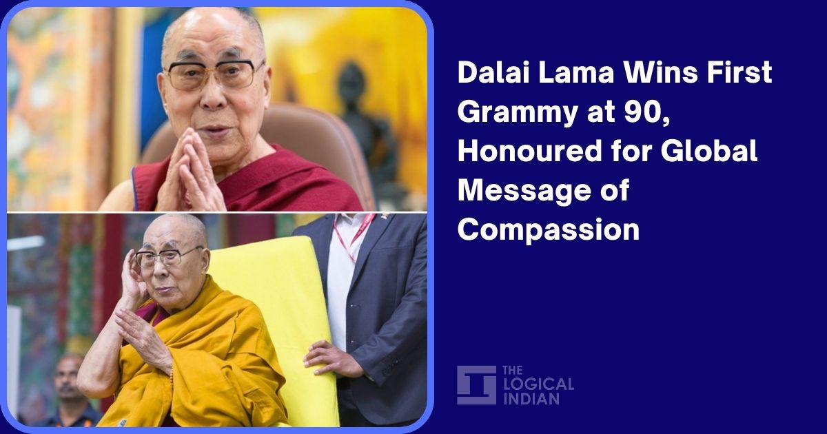 Dalai Lama Wins First Grammy at 90, Honoured for Global Message of Compassion