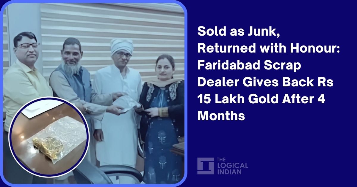 Sold as Junk, Returned with Honour: Faridabad Scrap Dealer Gives Back ...