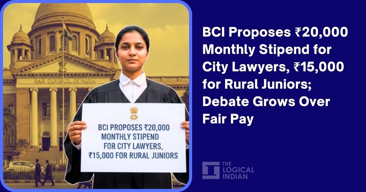 BCI Proposes ₹20,000 Monthly Stipend for City Lawyers, ₹15,000 for ...