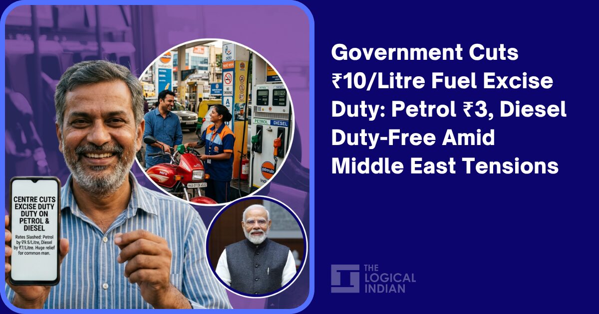 Government Cuts ₹10/Litre Fuel Excise Duty: Petrol ₹3, Diesel Duty-Free ...