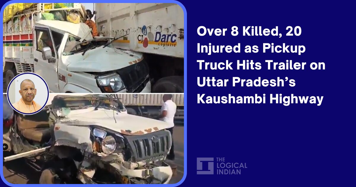Over 8 Killed, 20 Injured as Pickup Truck Hits Trailer on Uttar Pradesh ...