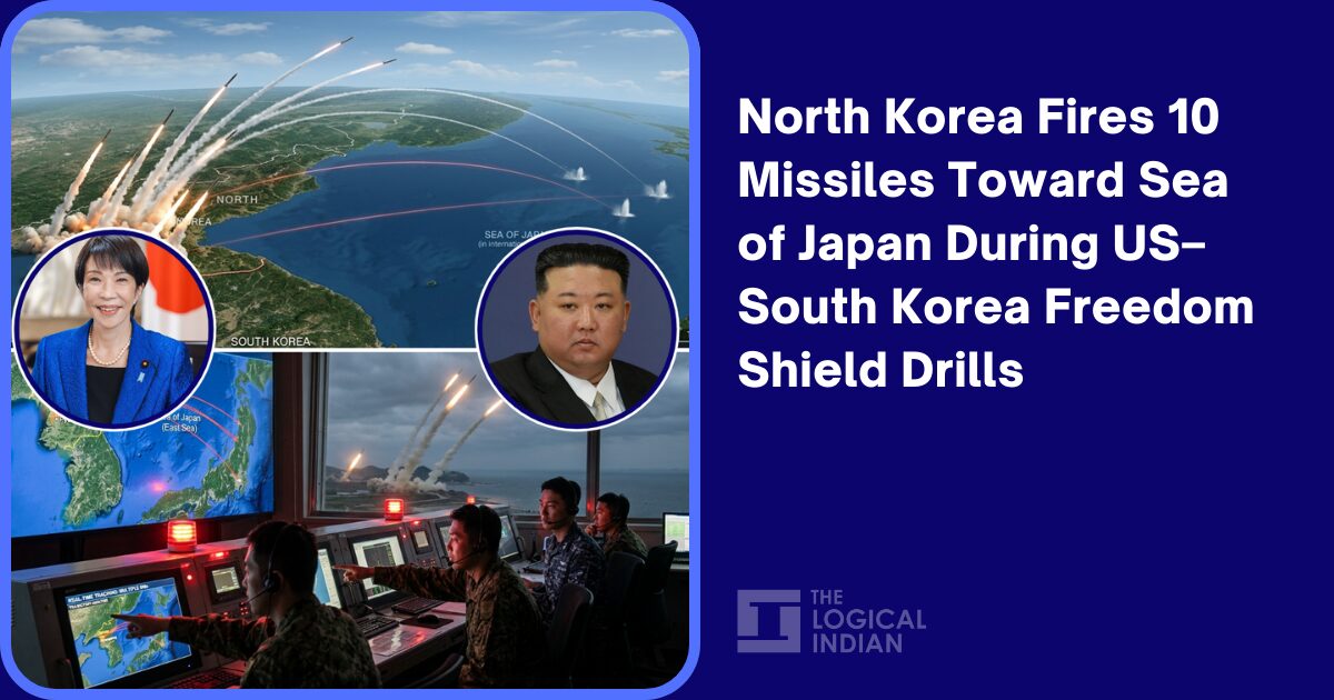 North Korea Fires 10 Missiles Toward Sea of Japan During US–South Korea ...