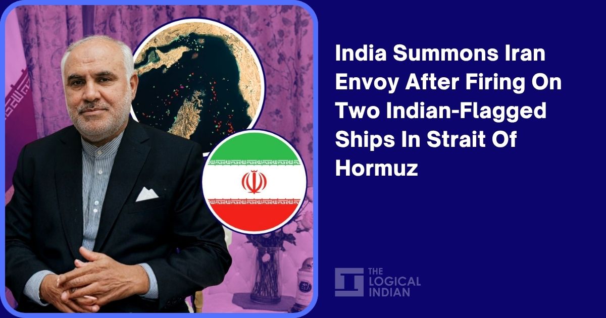 India Summons Iran Envoy After Firing On Two Indian-Flagged Ships In Strait Of Hormuz