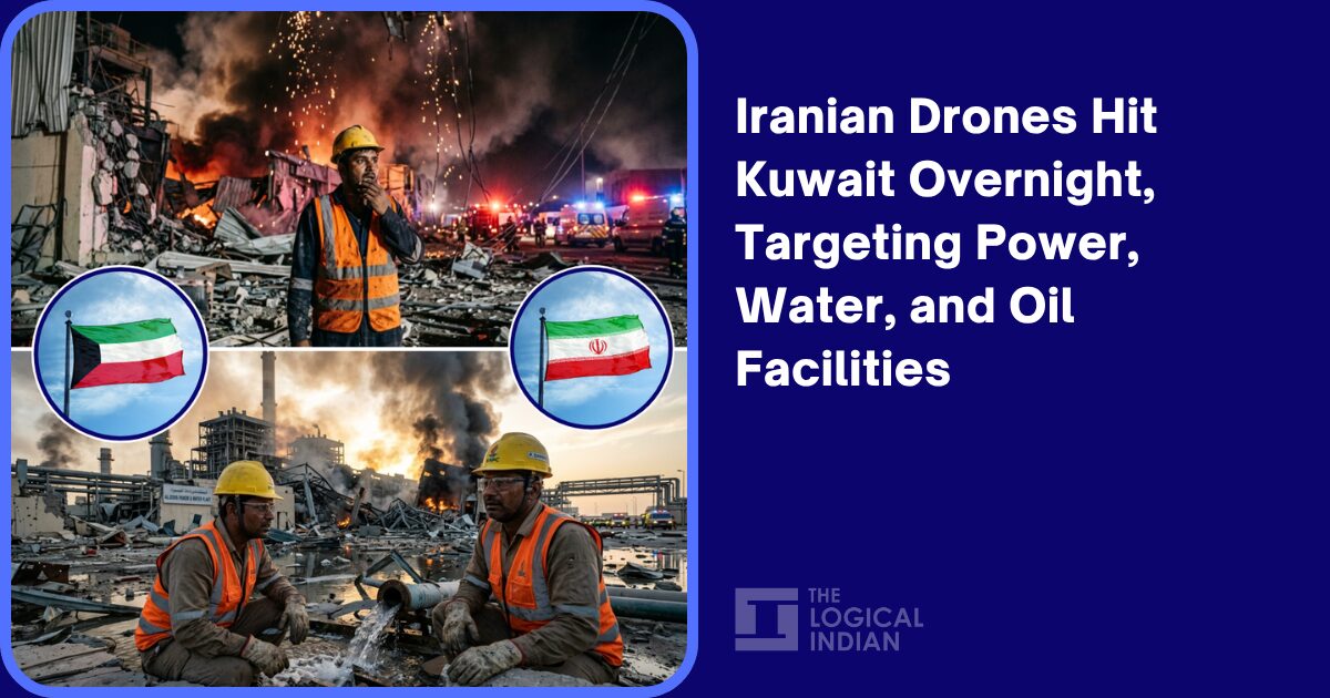 Iranian Drones Hit Kuwait Overnight, Targeting Power, Water, and Oil Facilities