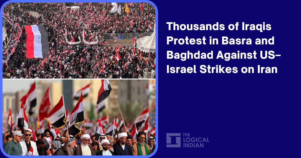 Thousands of Iraqis Protest in Basra and Baghdad Against US–Israel ...