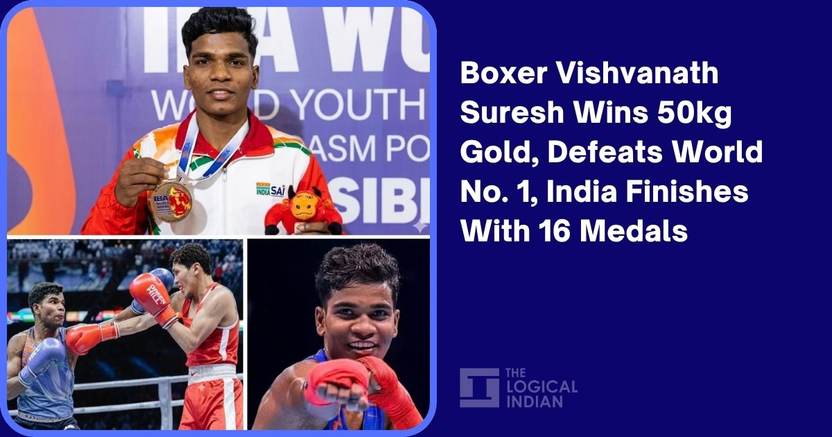 Boxer Vishvanath Suresh Wins 50kg Gold, Defeats World No. 1, India Finishes With 16 Medals