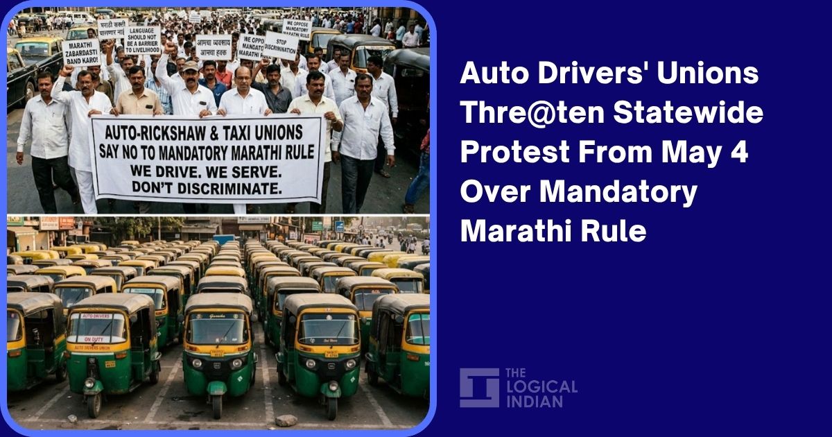 Auto Drivers’ Unions Threaten Statewide Protest From May 4 Over Mandatory Marathi Rule