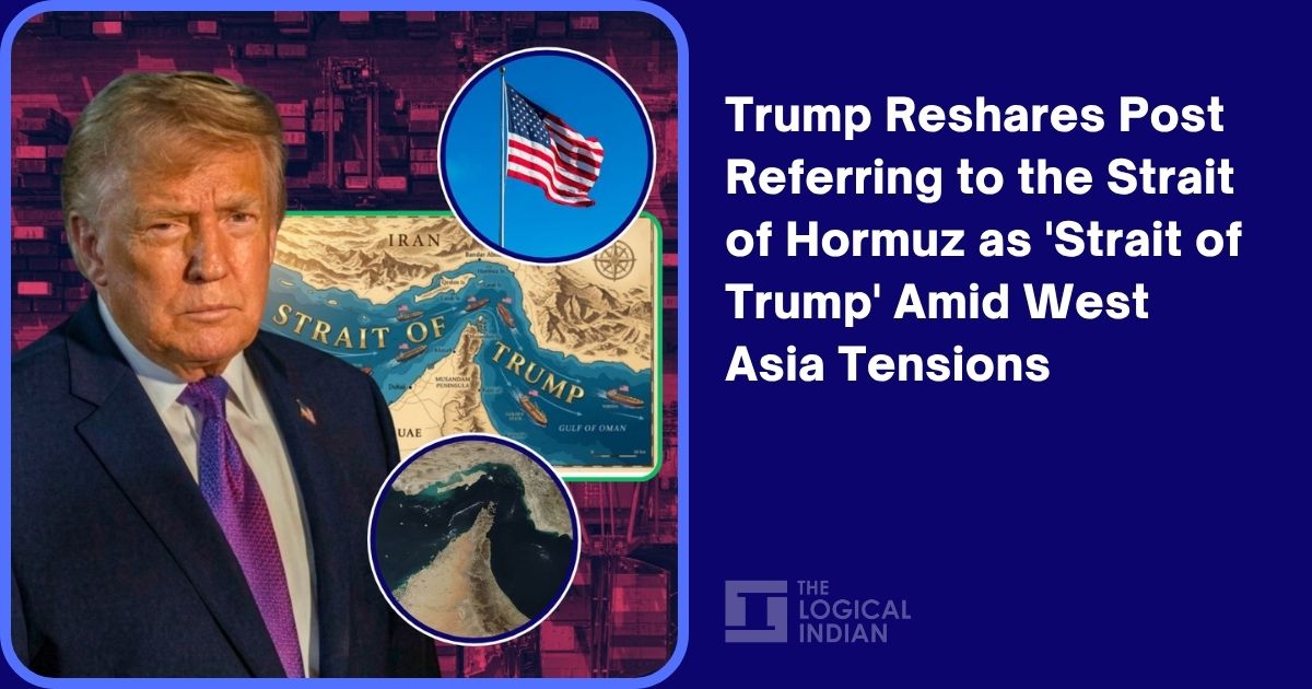 Trump Reshares Post Referring to the Strait of Hormuz as 'Strait of ...